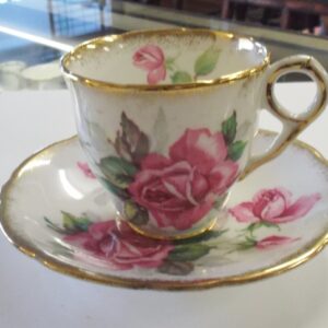 Royal Stafford ‘Berkeley Rose’ cup and saucer circa 1950