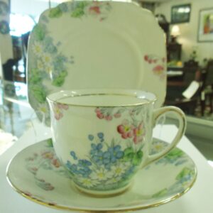 Royal Standard hand painted trio circa 1930
