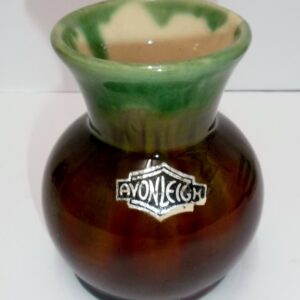 Avonleigh drip glaze vase circa 1930