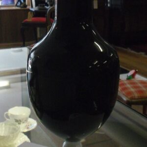 Retro glass vase circa 1960
