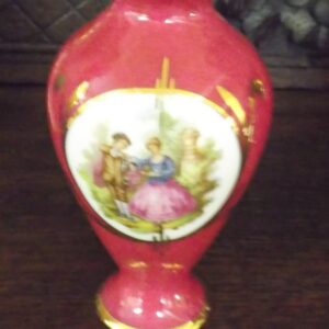 Miniature Limoges vase