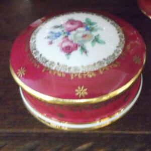Limoges jewellery casket