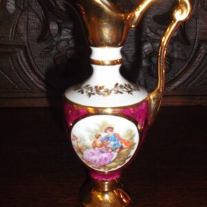 Miniature Limoges ewer