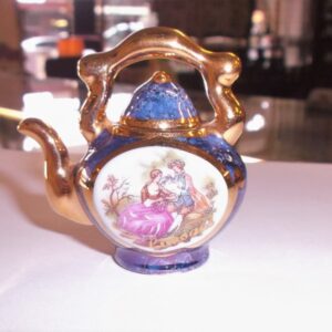 Miniature Limoges teapot