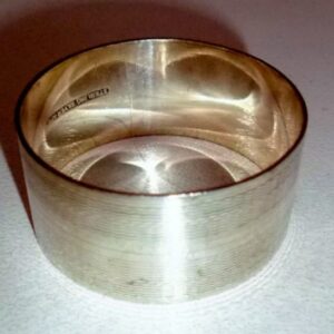 Australian sterling silver napkin ring G & E Rodd 1920-30