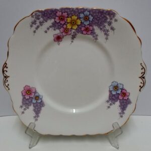 Colclough hand painted cake plate c1935