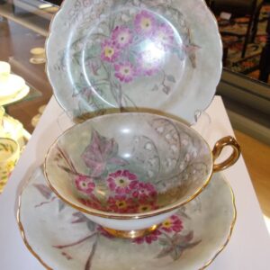 New Chelsea trio hand painted by W Welsh circa 1940