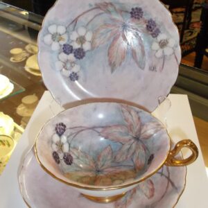 New Chelsea trio hand painted by W Welsh circa 1940