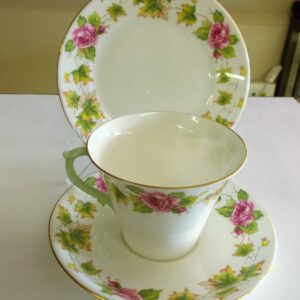 Shelley China ‘Royalty’ trio circa 1950