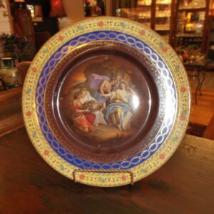 Carlsbad FSC wall plate Czechoslovakia circa 1910