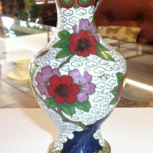 Cloisonne vase China circa 1960