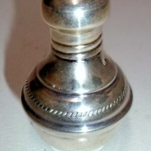 HMSS salt shaker, hallmark unclear c1900