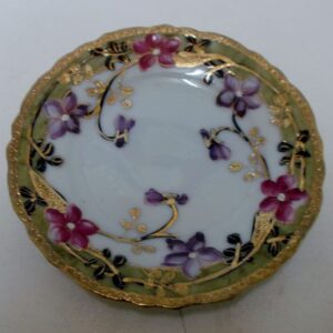 Hand painted Japanese plate c 1900