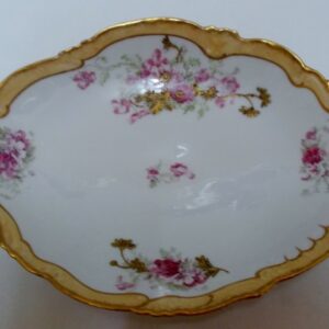 Hand painted Limoges bowl c1900