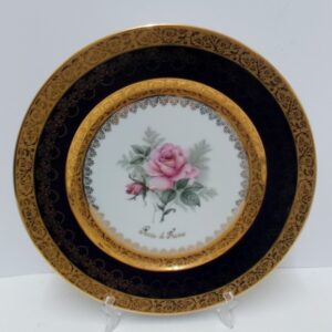 Hand painted Limoges cabinet plate