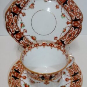 Hand painted Roslyn trio c1950