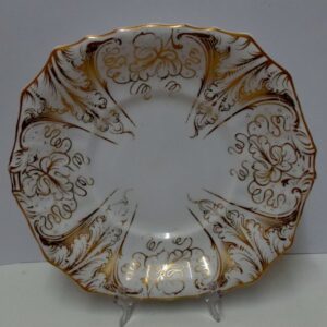 Hand painted cabinet plate probably Davenport c 1860