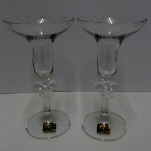 Pair of Mikasa crystal candlesticks