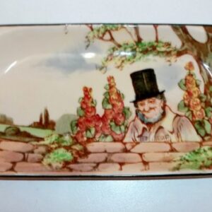 Royal Doulton ‘Zunday Zmocks’ D5680 sandwich plate signed Noke c1936
