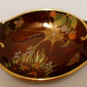 Carlton Ware Rouge Royale ‘Spider’s Web’ plate c1950