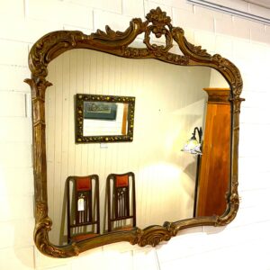 Gilt timber mirror France circa 1930