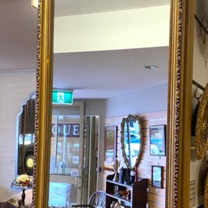 Gilt plaster wall mirror circa 1960