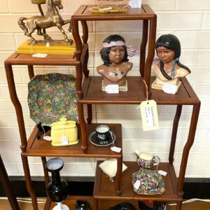 Traditional hand carved rosewood display unit China circa 1940