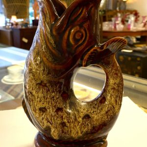 Foster's Studio pottery vase Cornwall circa 1950