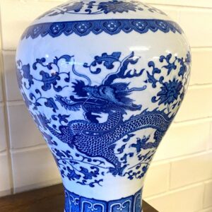 Porcelain vase China 1970