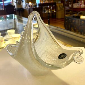 Kristall Mery Murano glass bowl Italy circa 1960