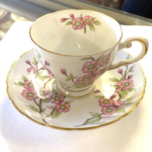Tuscan 'Springtime' cup and saucer circa 1950