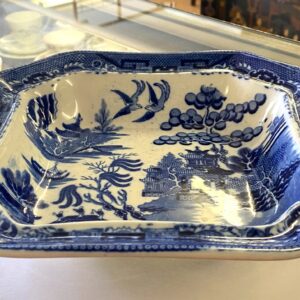 Bisto Blue Willow bowl England circa 1895