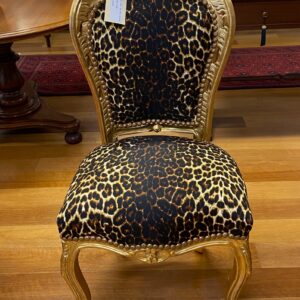 Giltwood  salon  chair,  has  been  restored France  circa  1950   (three  others  available)